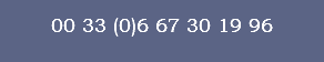 00 33 (0)6 67 30 19 96 